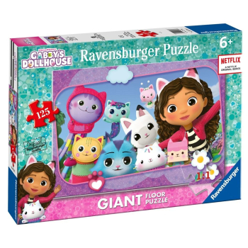 Puzzle 125 Koci domek Gabi Giant